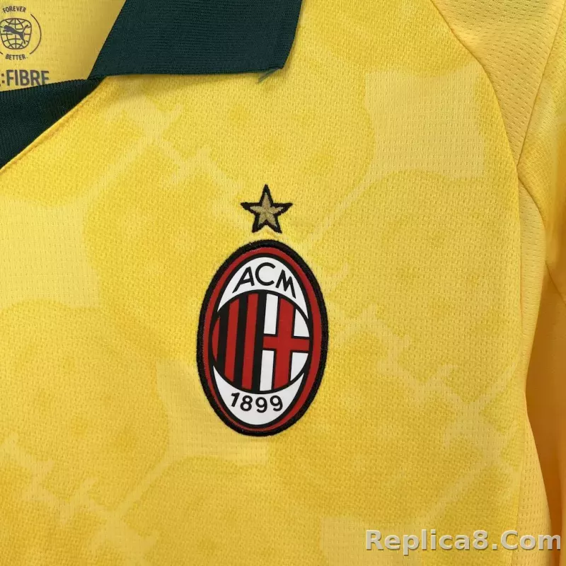 25-26 AC Milan Third Away Soccer Jersey - detail