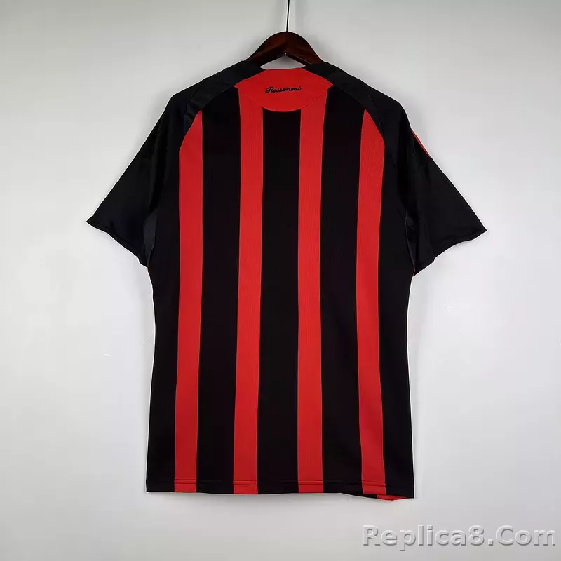 2008-09 AC Milan  Retro Jersey Home - detail