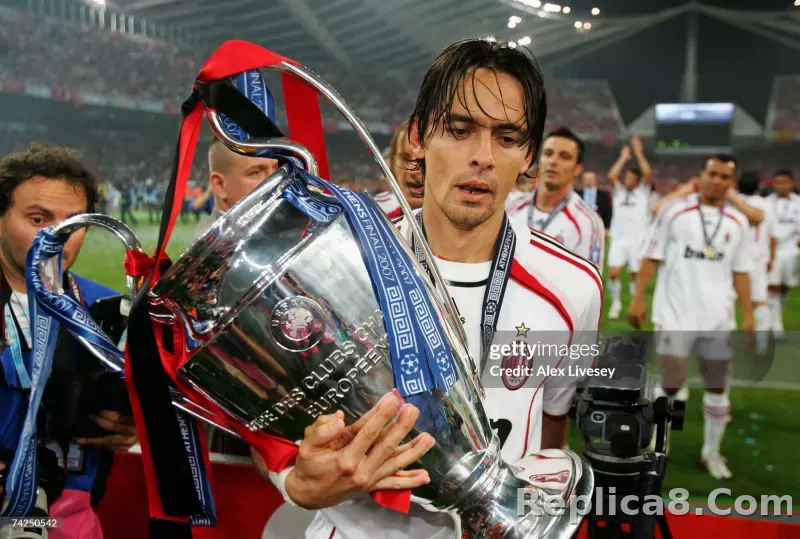 AC Milan Retro Jersey Away Player Version 2006/07 - detail