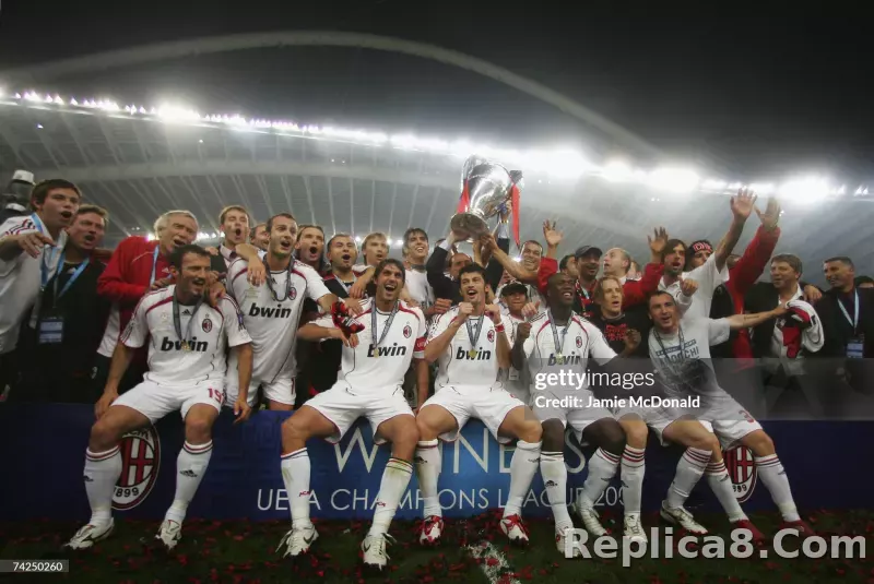 AC Milan Retro Jersey Away Player Version 2006/07 - detail