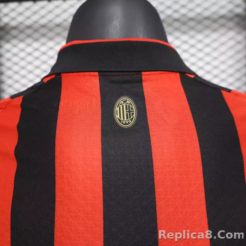2024 AC Milan 125-Year Anniversary Kit - detail