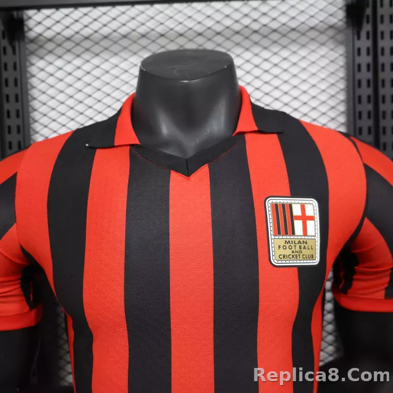 2024 AC Milan 125-Year Anniversary Kit - detail