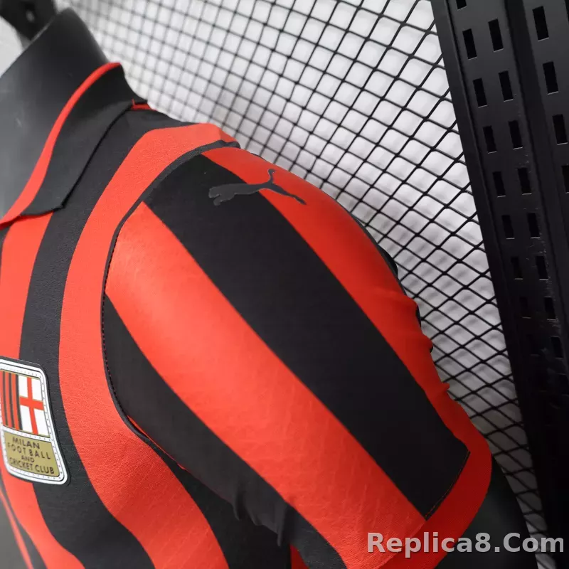2024 AC Milan 125-Year Anniversary Kit - detail
