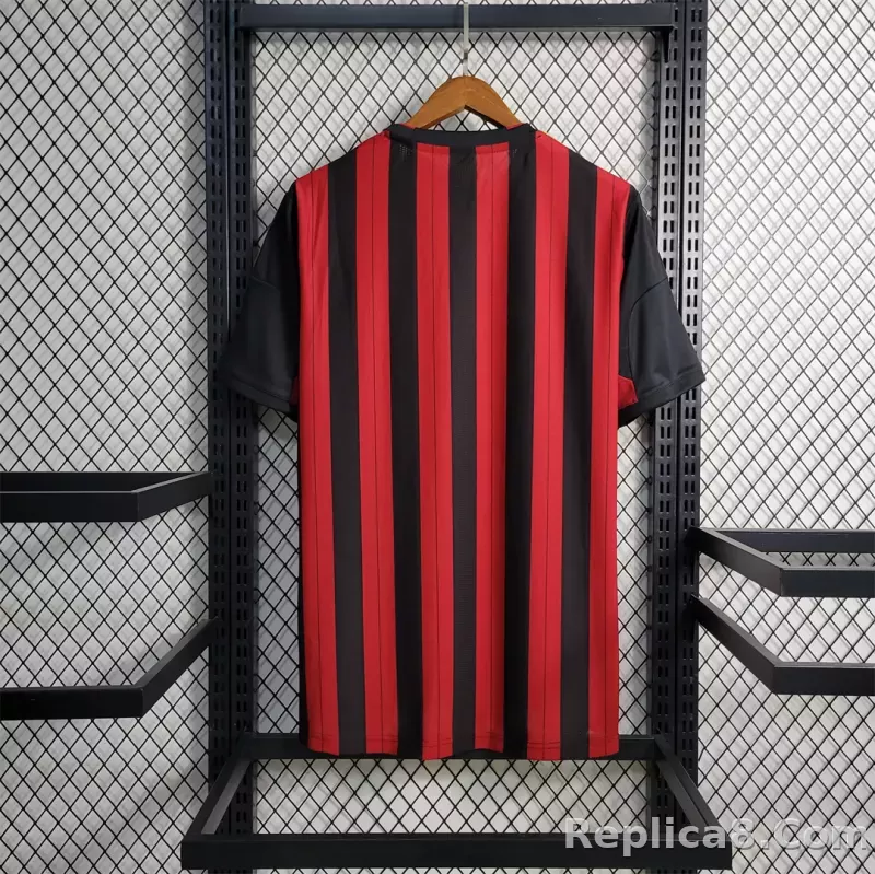 2013-14 AC Milan  Retro Jersey Home - detail