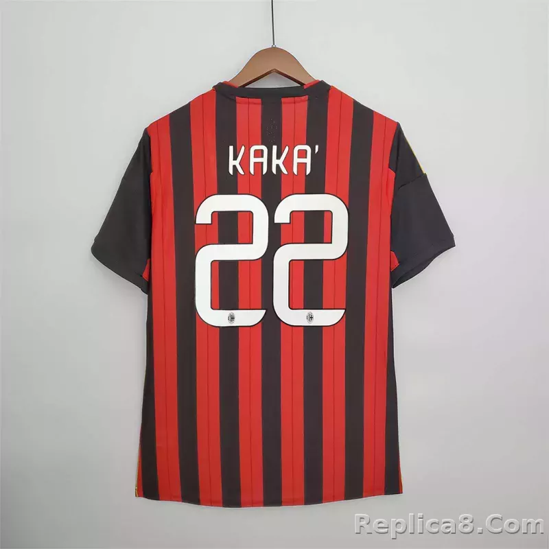 2013-14 AC Milan  Retro Jersey Home - detail