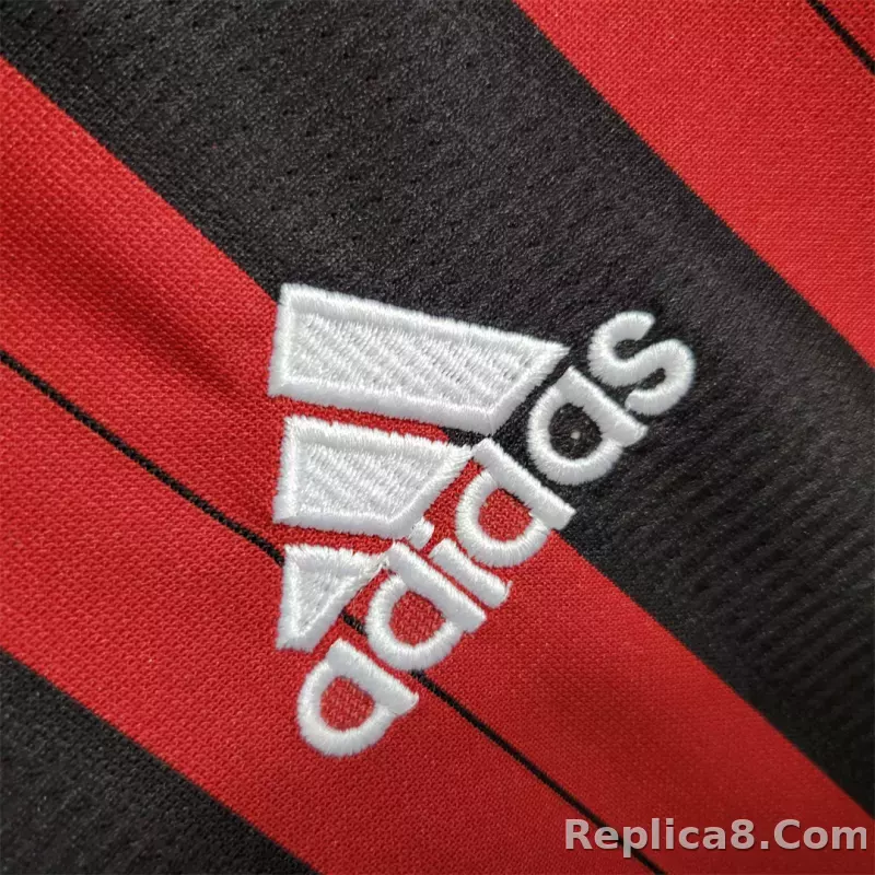 2013-14 AC Milan  Retro Jersey Home - detail