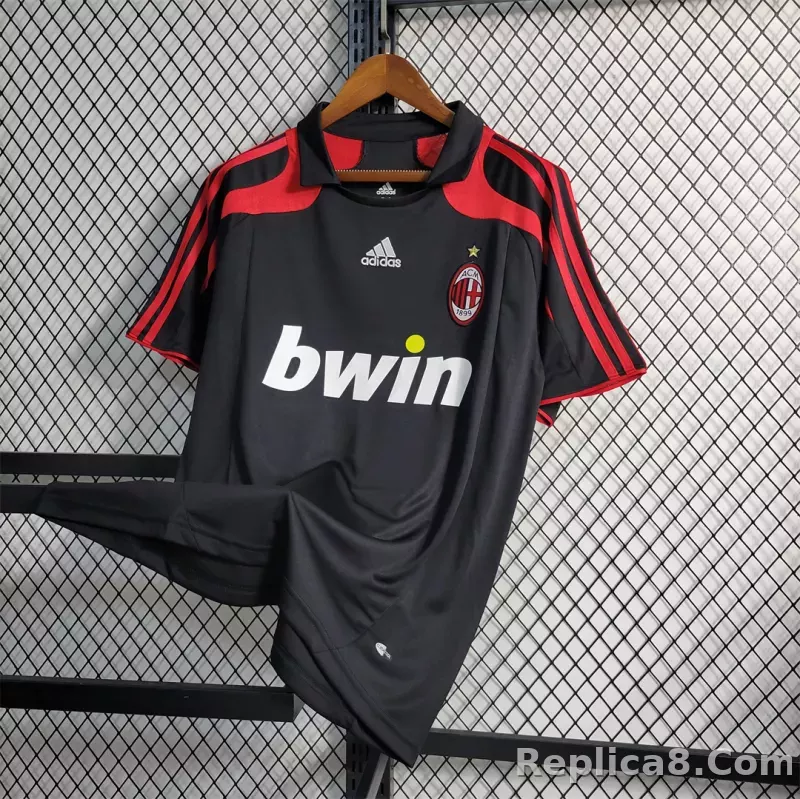2007-08 AC Milan Third Away Retro Jersey - detail