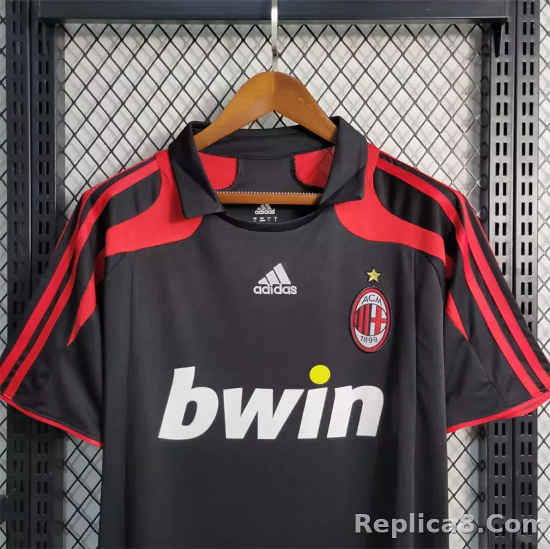 2007-08 AC Milan Third Away Retro Jersey - detail