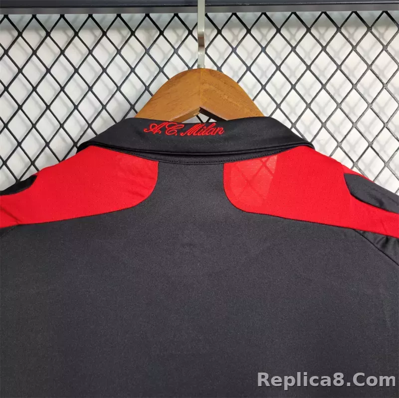 2007-08 AC Milan Third Away Retro Jersey - detail