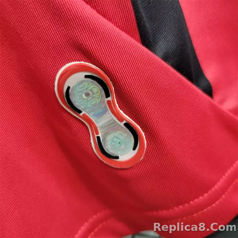 2007-08 AC Milan  Retro Jersey Home Long Sleeve - detail