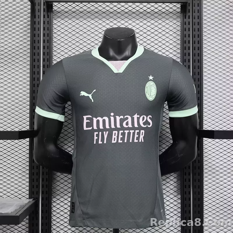 24-25 AC Milan Third Away Soccer Jersey Player Version