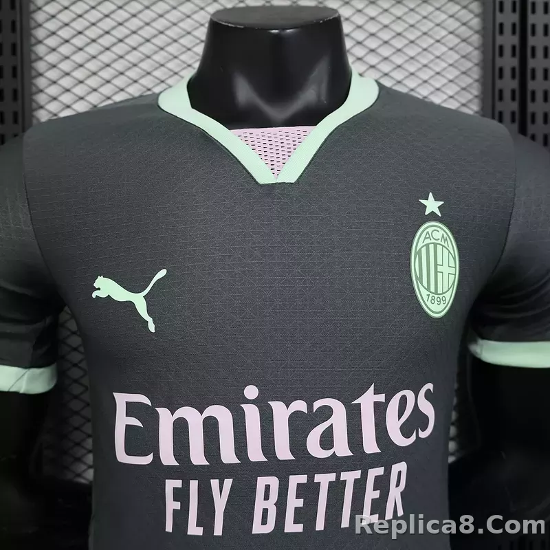 24-25 AC Milan Third Away Soccer Jersey Player Version - detail