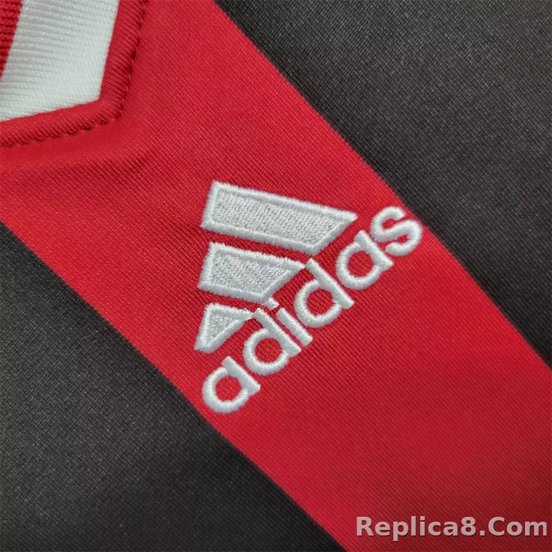 2009-10 AC Milan  Retro Jersey Home - detail