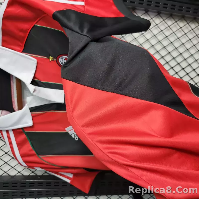 2012-13 AC Milan  Retro Jersey Home - detail