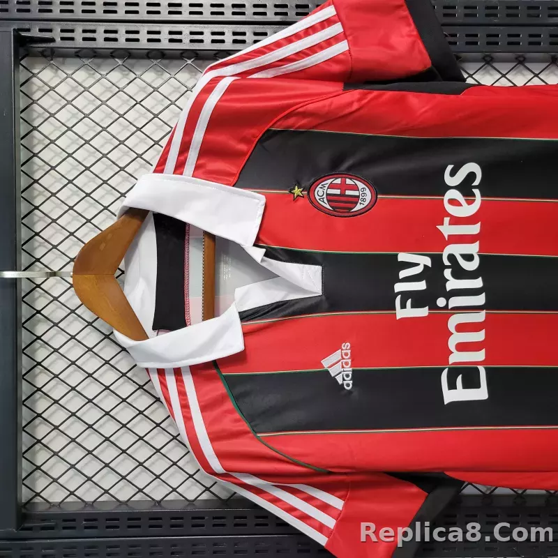 2012-13 AC Milan  Retro Jersey Home - detail