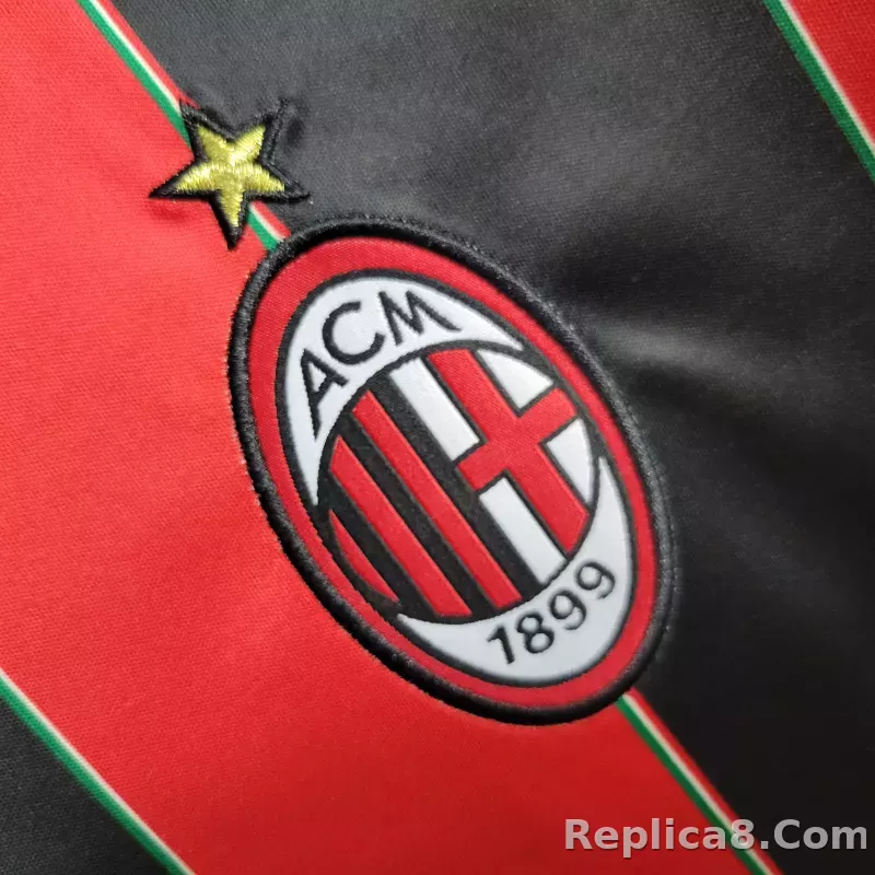 2012-13 AC Milan  Retro Jersey Home - detail