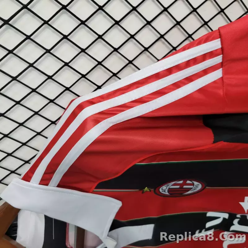 2012-13 AC Milan  Retro Jersey Home - detail