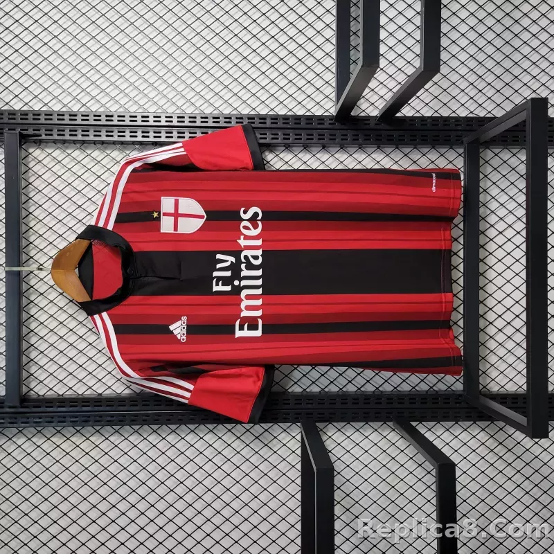 2014-15 AC Milan  Retro Jersey Home