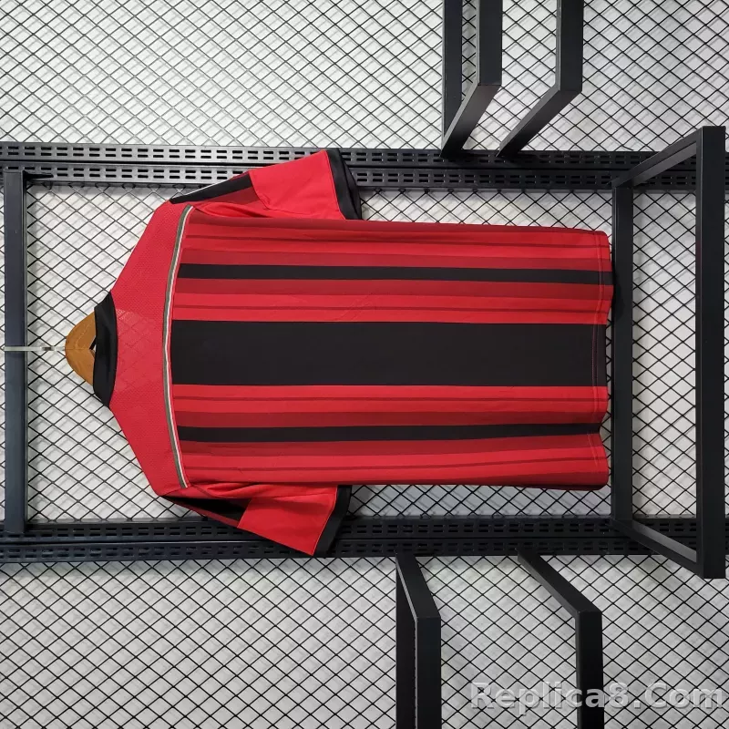 2014-15 AC Milan  Retro Jersey Home - detail