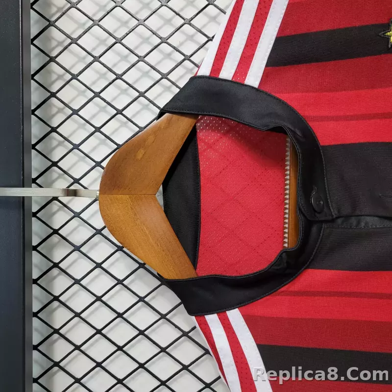 2014-15 AC Milan  Retro Jersey Home - detail