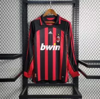 06-07 AC Milan  Retro Jersey Home Long Sleeve - view 1