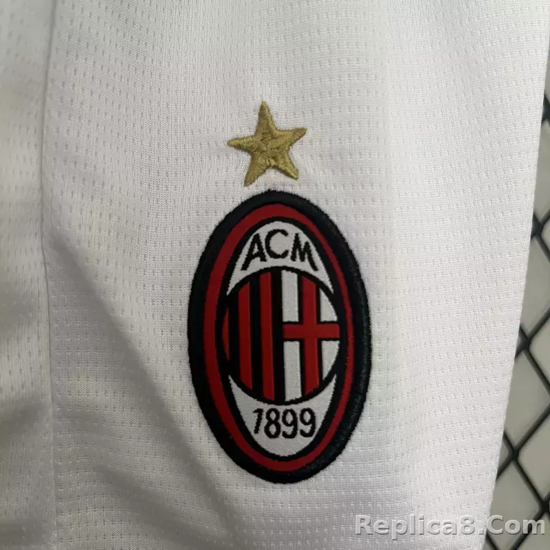 24-25 AC Milan Home Soccer Kids Kit Jersey+Shorts - detail