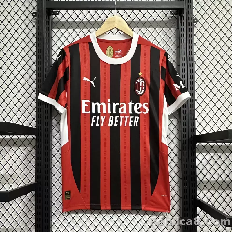 24-25 AC Milan Home Soccer Jersey