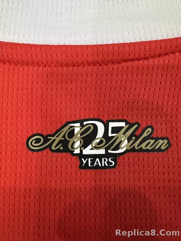 24-25 AC Milan Home Soccer Jersey - detail