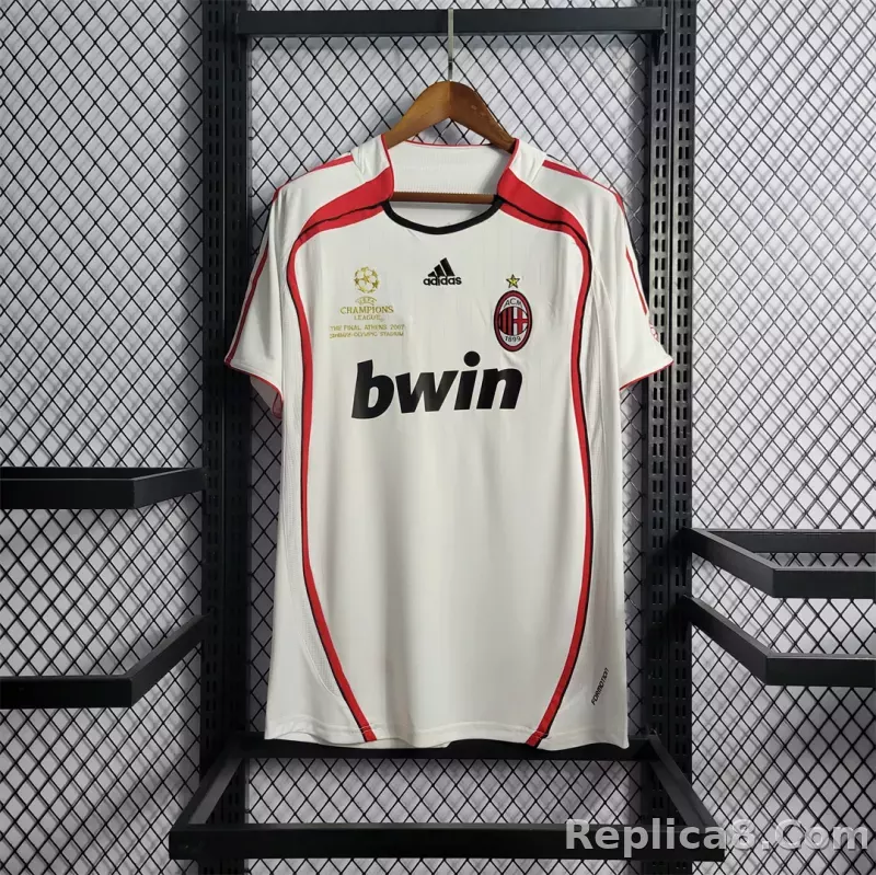 AC Milan Kaká#22 UCL Final Retro Jersey Away 2006/07 - detail