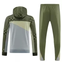 AC Milan Zipper Hoodie Sweat Kit(Top+Pants) Green 2023/24 - view 1