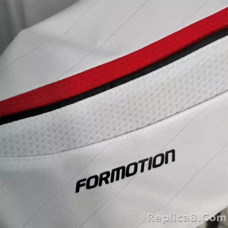 06-07 AC Milan UCL Final Retro Jersey Away Long Sleeve - detail