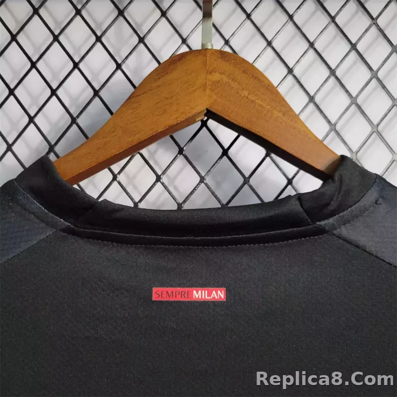 22-23 AC Milan Home Fan Version Jersey - detail