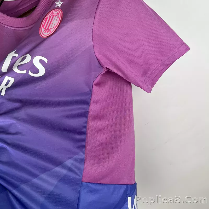 23-24 AC Milan Third Away Fan Version Jersey - detail