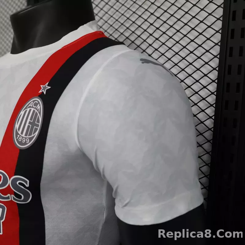 23-24 AC Milan Away Player Version Jersey - detail