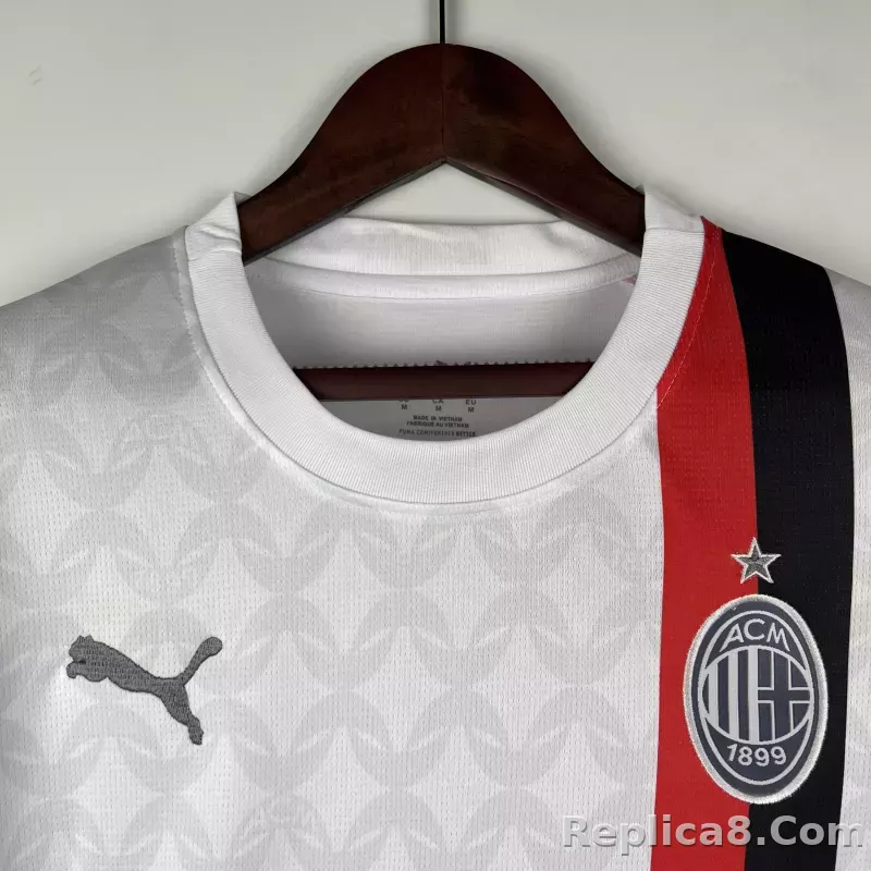 23-24 AC Milan Away Fan Version Jersey - detail