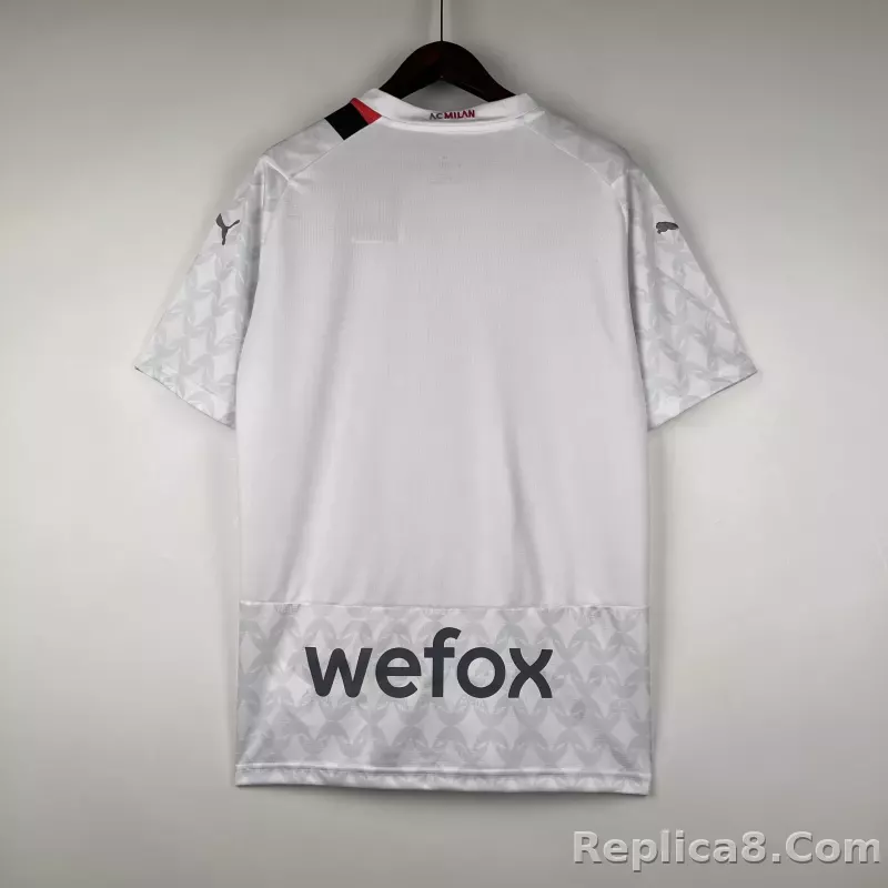 23-24 AC Milan Away Fan Version Jersey - detail