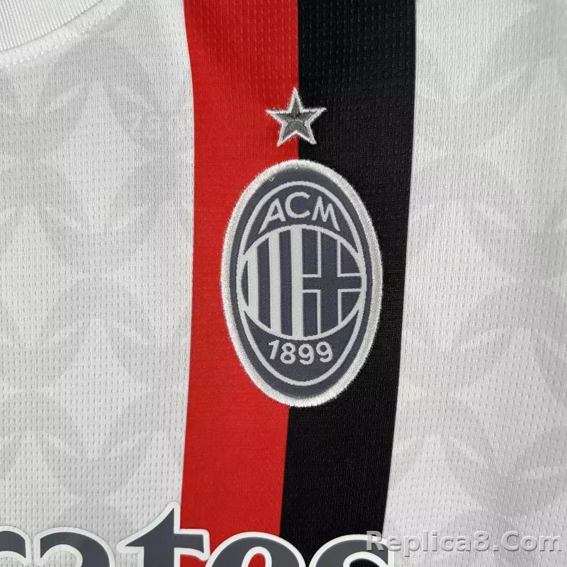 23-24 AC Milan Away Fan Version Jersey - detail
