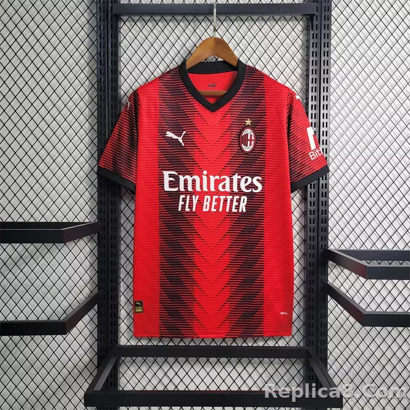 23-24 AC Milan Home Fan Version