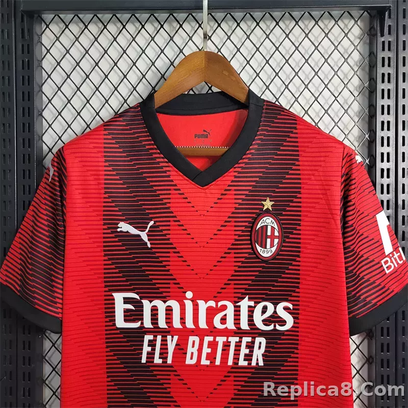 23-24 AC Milan Home Fan Version - detail