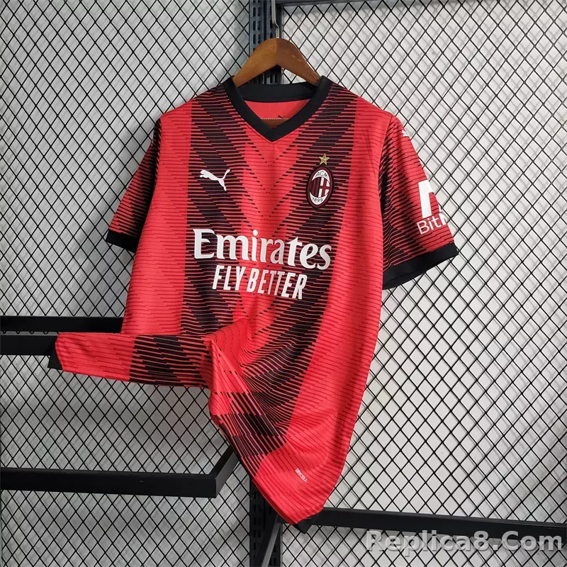 23-24 AC Milan Home Fan Version - detail