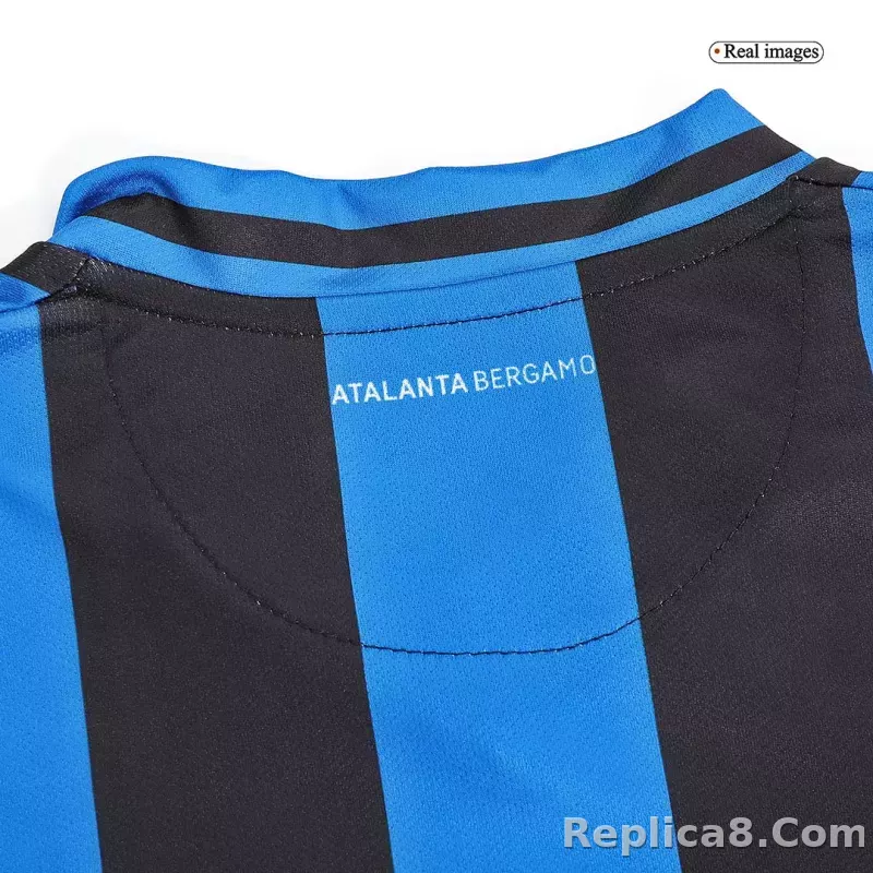 23-24 Atalanta BC  Home Kids Kit Jersey+Shorts - detail