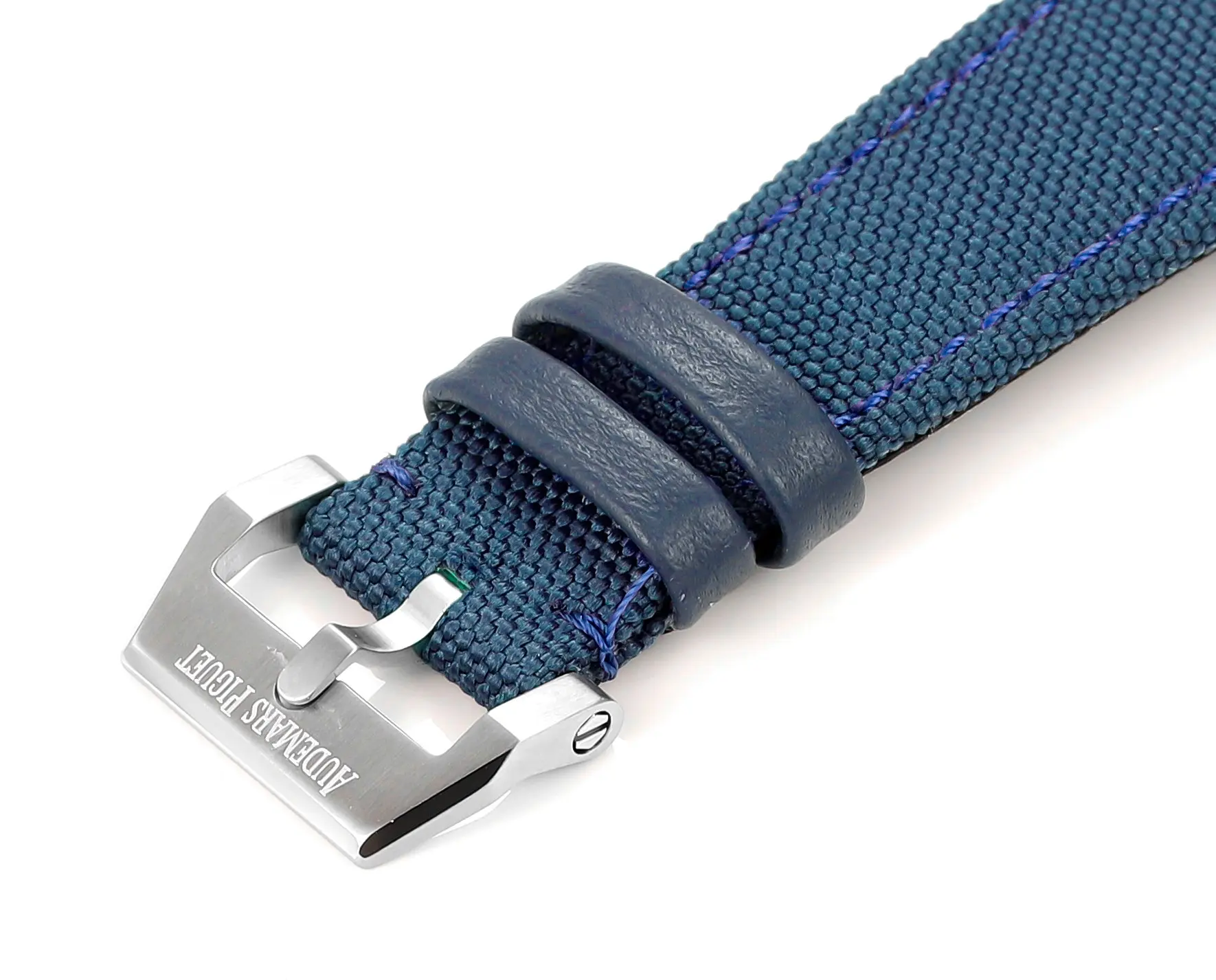 watch Audemars Piguete CODE 11.59 Automatic Watch   Night Blue Dial, Stainless Steel Case, Blue Fabric Strap, 41mm - gallery