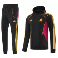 Roma Zipper Sweatshirt Kit(Top+Pants) Black 2025/26 - view 3