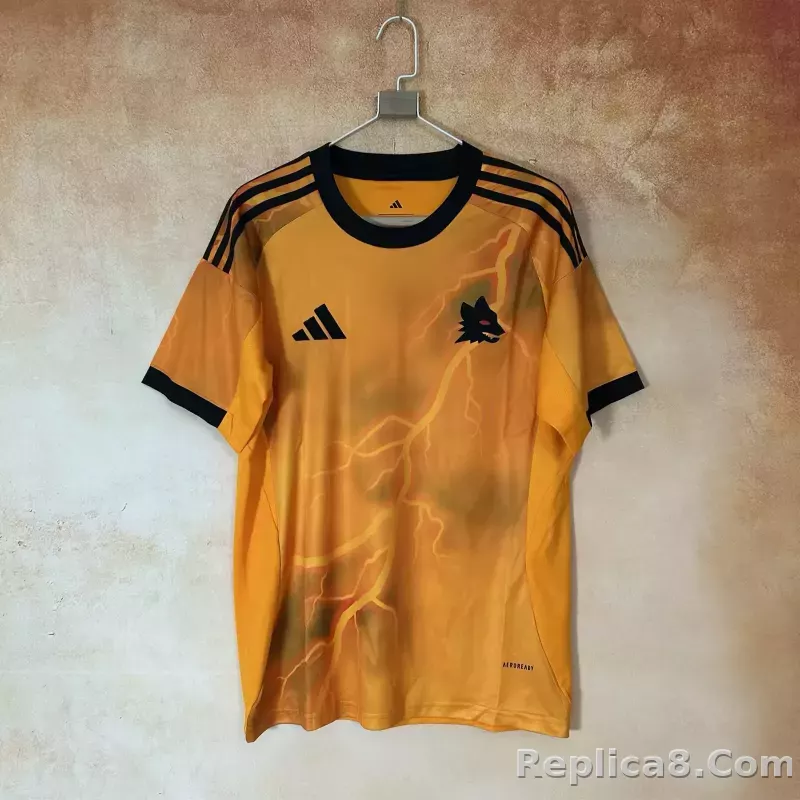 25-26 AS Roma Away Soccer Jersey