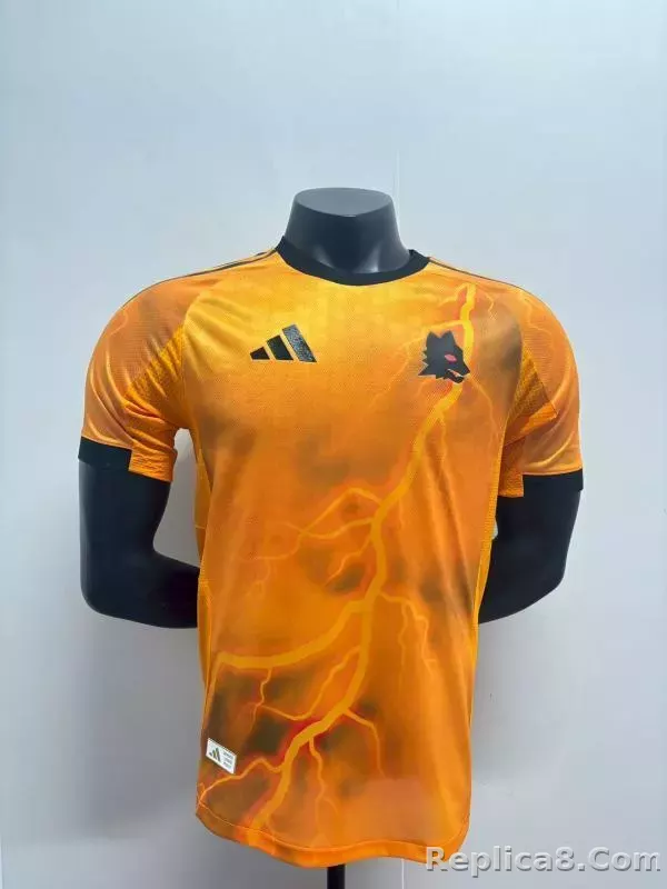 25-26 AS Roma Away Soccer Jersey Player Version
