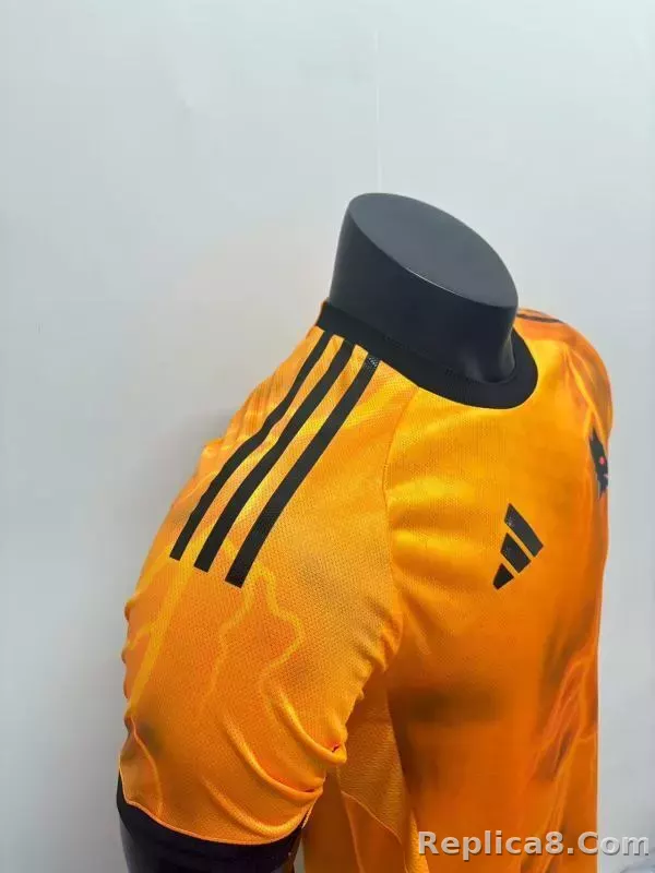25-26 AS Roma Away Soccer Jersey Player Version - detail