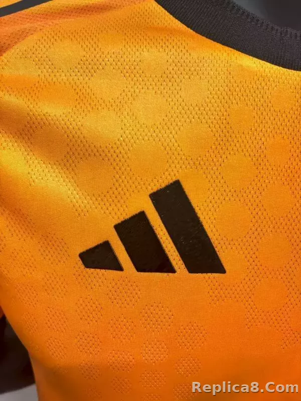 25-26 AS Roma Away Soccer Jersey Player Version - detail