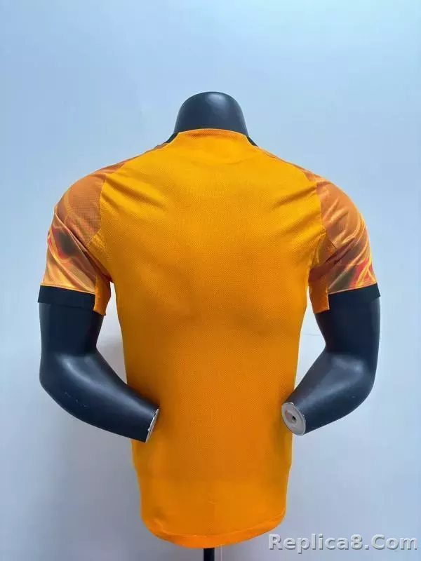 25-26 AS Roma Away Soccer Jersey Player Version - detail