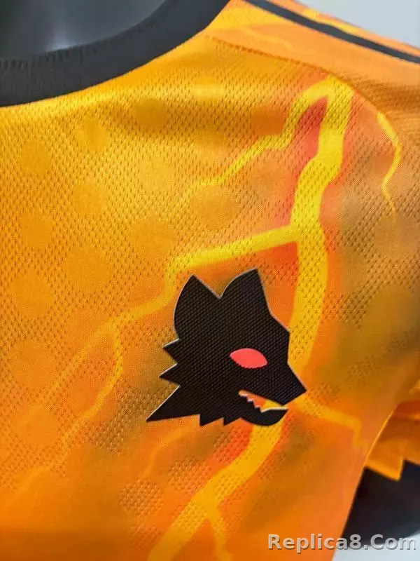 25-26 AS Roma Away Soccer Jersey Player Version - detail