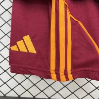 25-26 AS Roma Home Soccer Kids Kit Jersey+Shorts - view 4